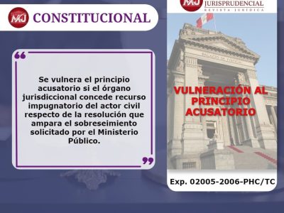 PRINCIPIO ACUSATORIO